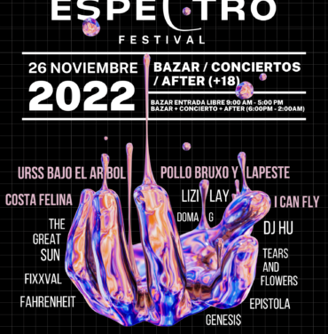 El Festival Espectro 2022 llegará a la CDMX