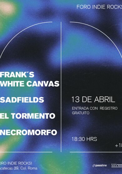 Frank's White Canvas, Sadfields y más en el Foro Indie Rocks!