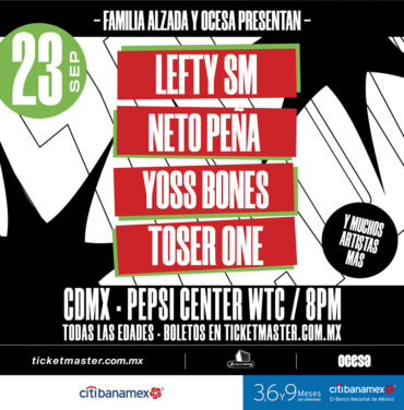 Los más duros de Familia Alzada pondrán las rimas en el Pepsi Center WTC