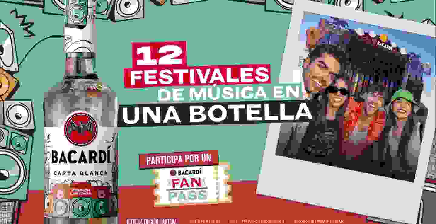 ¡Conoce y haz tuyo el Fan Pass de Bacardi!