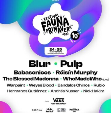 Conoce los horarios del Festival Fauna Primavera Chile