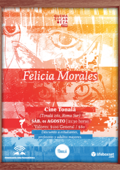 Felicia Morales en el Cine Tonalá