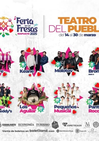 Keane, Jonas Brothers, Molotov y más en la Feria de las Fresas en Irapuato