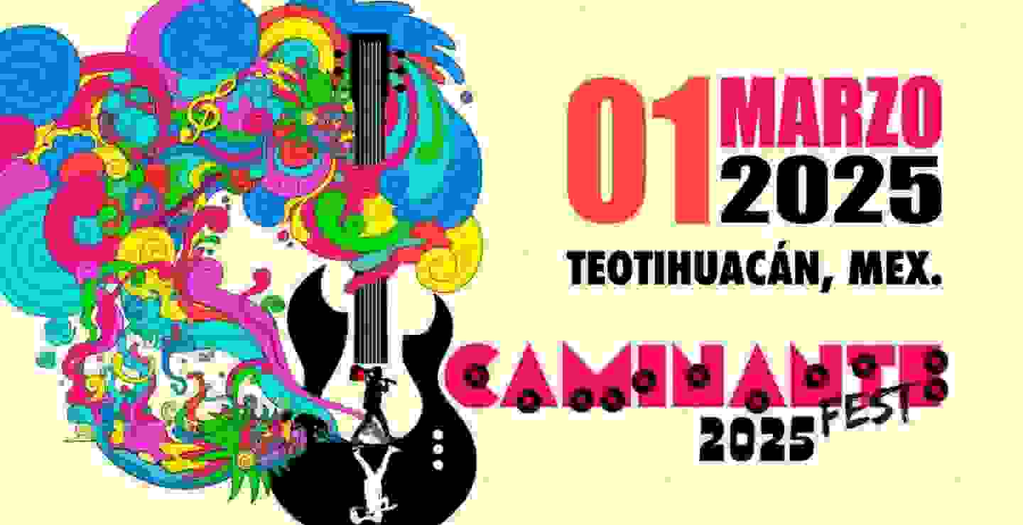 Save The Date: Festival Caminante 2025 en Teotihuacán