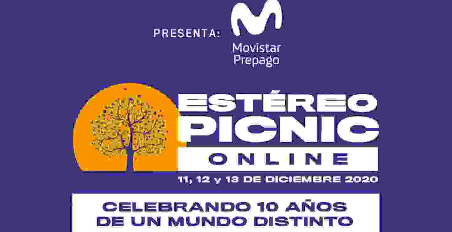 El Festival Estéreo Picnic realizará edición online