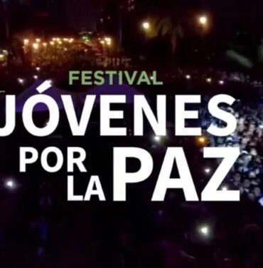 ¡Asiste gratis al Festival Jóvenes por la Paz!