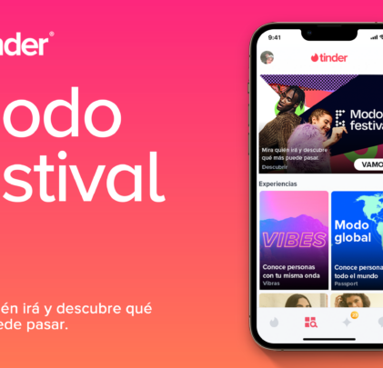 Tinder: ahora en los festivales de música