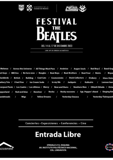 Conoce detalles del gran Festival de The Beatles en México