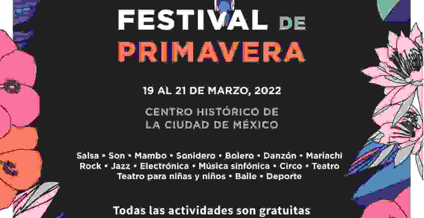 ¡No te pierdas el Festival Primavera 2022!