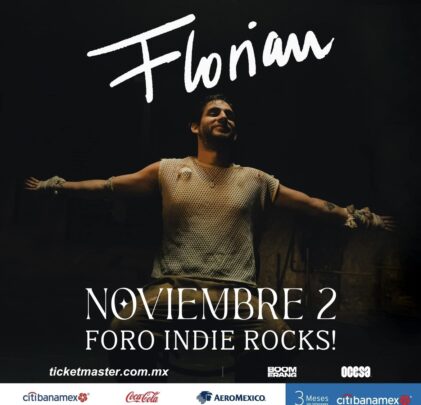PRECIOS: Florian invadirá el Foro Indie Rocks!