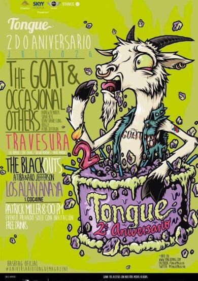 Segundo aniversario Tongue Magazine