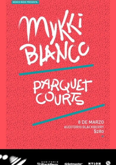 Mykki Blanco y Parquet Courts en el Auditorio BlackBerry