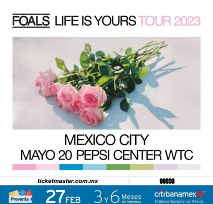 Foals de vuelta en el Pepsi Center WTC
