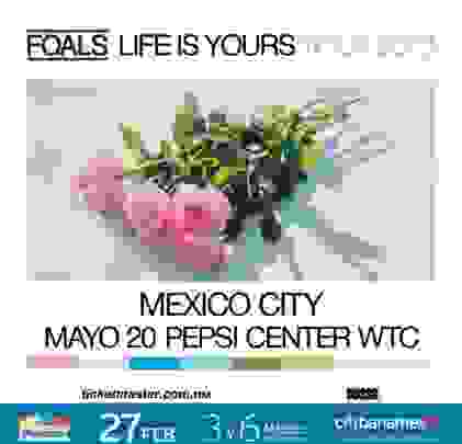 Foals de vuelta en el Pepsi Center WTC