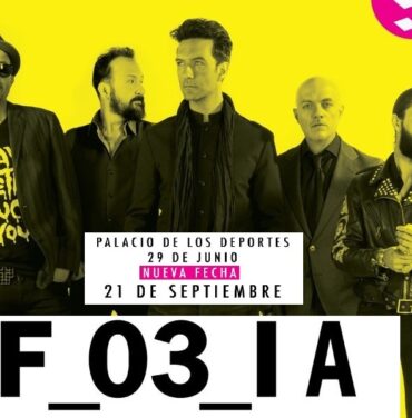 No te pierdas el show de Fobia con la siguiente Promo IR!