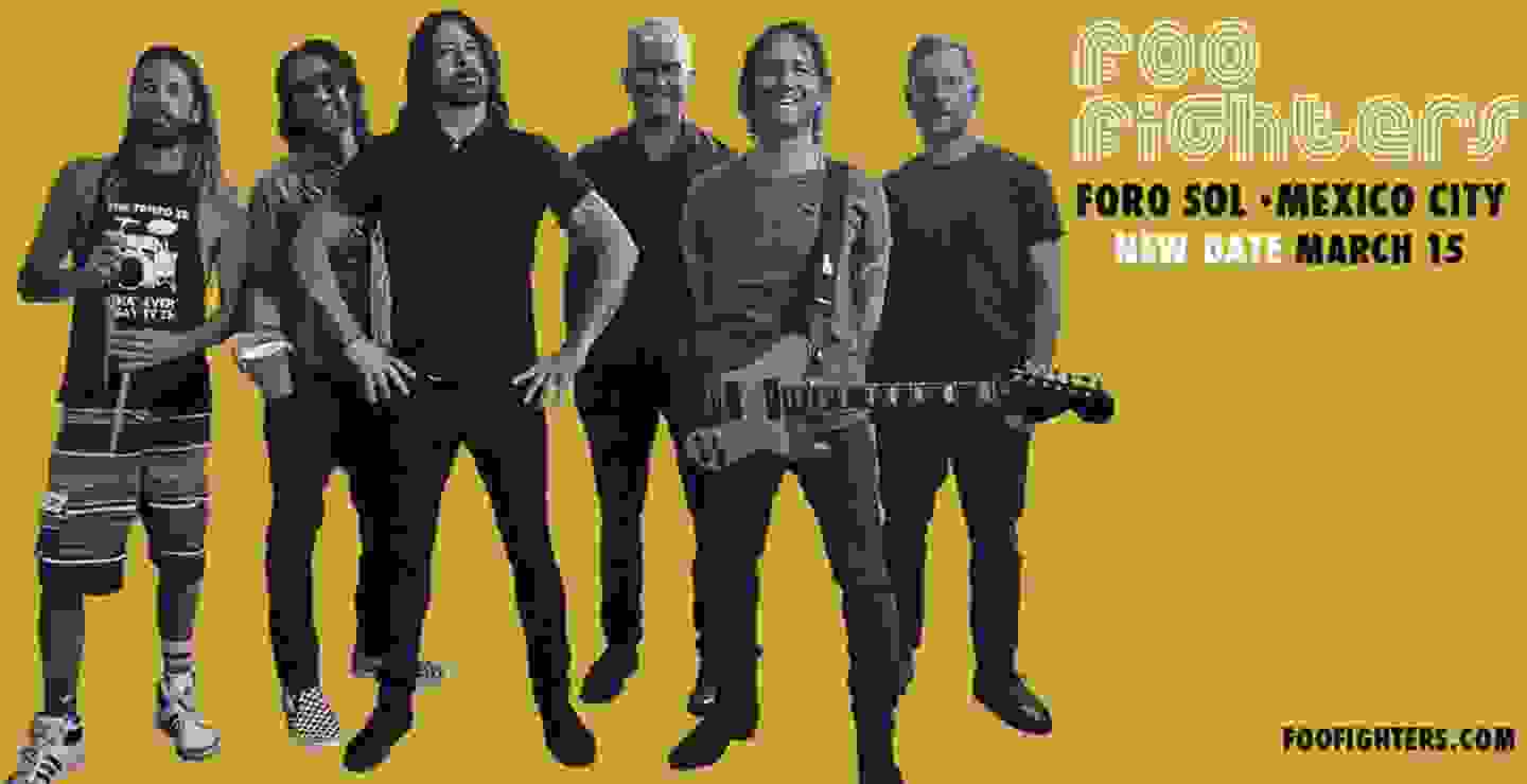 Foo Fighters ofrecerá concierto en el Foro Sol