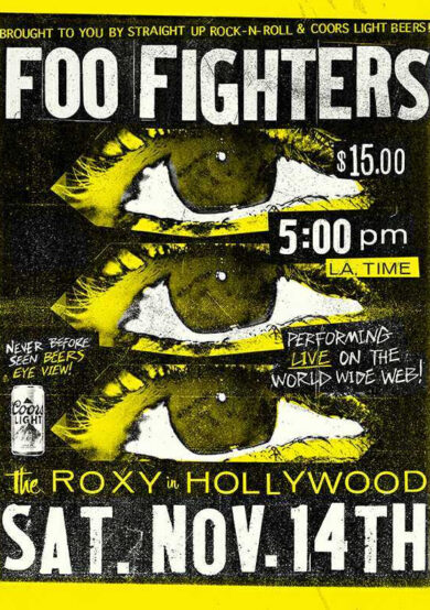 ¡Foo Fighters tiene listo un concierto online!