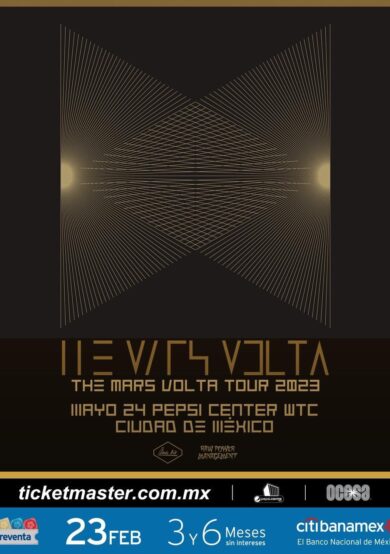The Mars Volta llegará al Pepsi Center WTC de CDMX