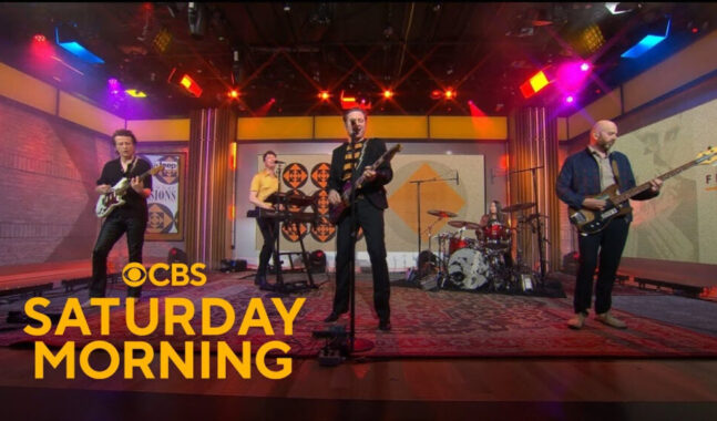 Franz Ferdinand presentó “Bar Lonely” en CBS Saturday Sessions