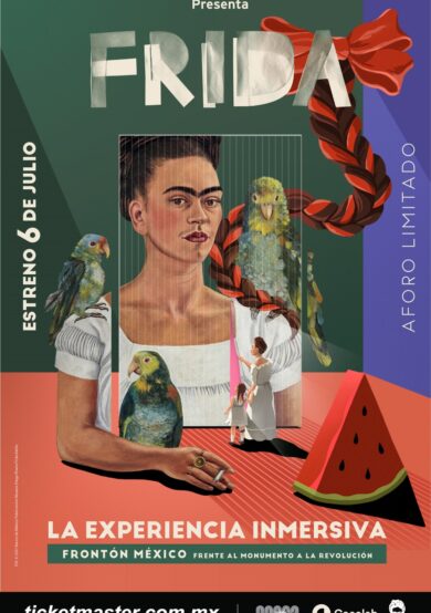 No te pierdas la exposición inmersiva de Frida Kahlo