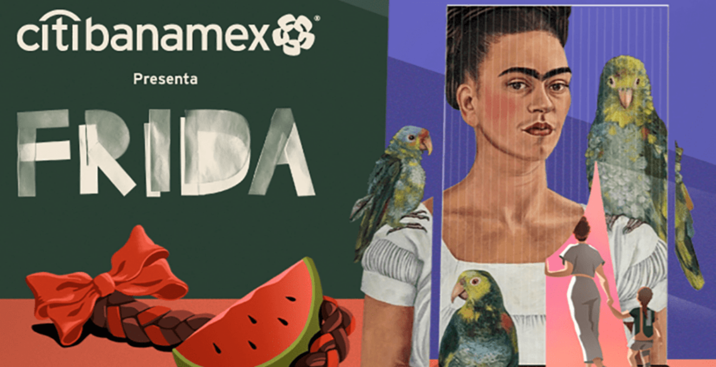 No te pierdas la exposición inmersiva de Frida Kahlo
