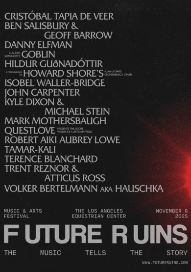 PRECIOS: Future Ruins, el nuevo festival de Trent Reznor y Atticus Ross