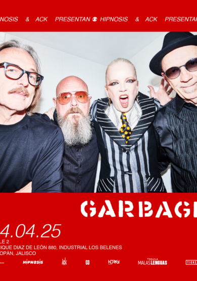 Hipnosis y ACK Promote presentan: Garbage en GDL