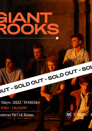 SOLD OUT: Giant Rooks llegará al Foro Indie Rocks!