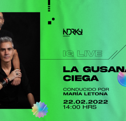 La Gusana Ciega en el IG Live de Indie Rocks!