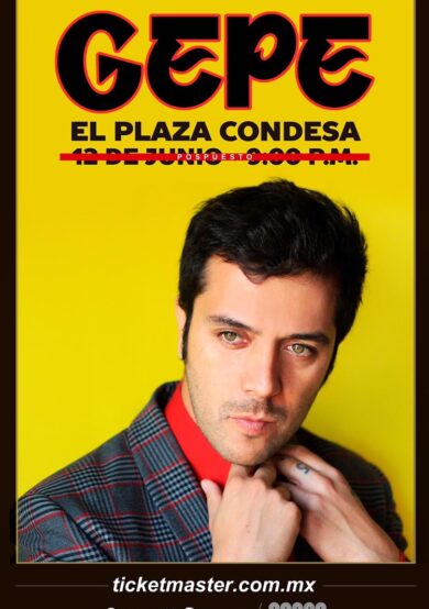 POSPUESTO: Gepe se presentará en El Plaza Condesa