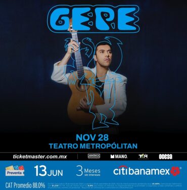 PRECIOS: Gepe se presentará en el Teatro Metropólitan