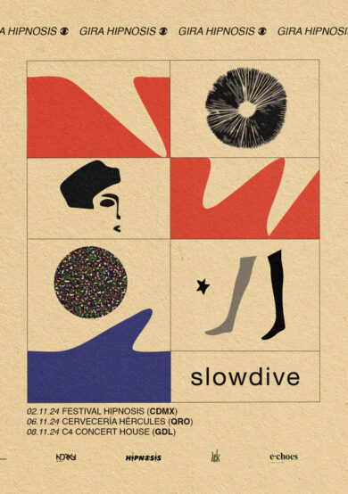 Hipnosis presenta: Slowdive en CDMX, Querétaro y Guadalajara