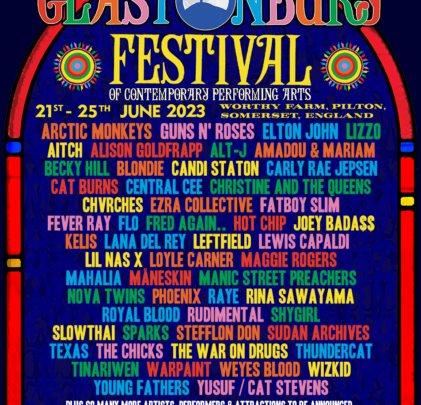 ¡Conoce el line up de Glastonbury para 2023!