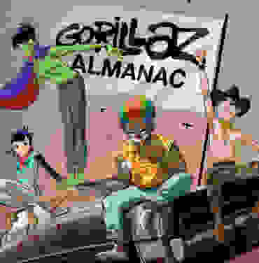 Gorillaz lanzará almanaque para celebrar sus 20 años