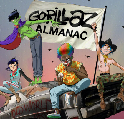 Gorillaz lanzará almanaque para celebrar sus 20 años