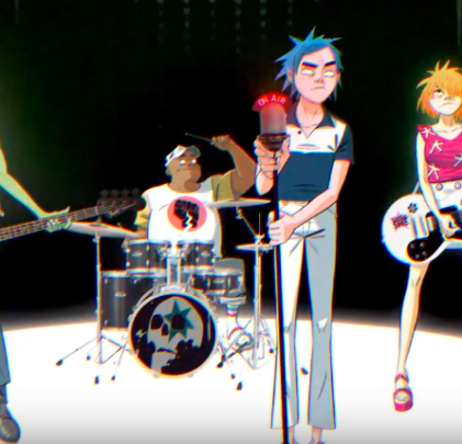 Gorillaz presenta el clip 