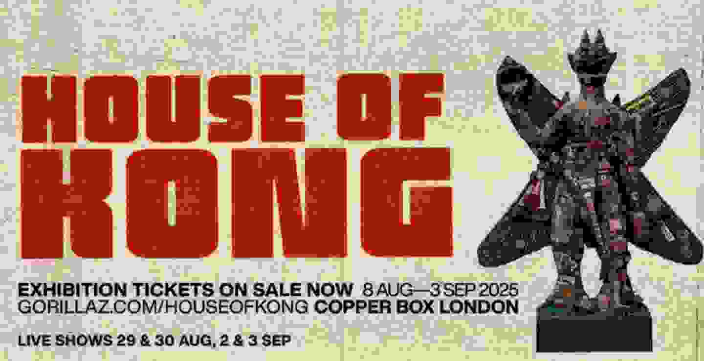 PRECIOS: Gorillaz celebrará sus 25 años con 'House of Kong'