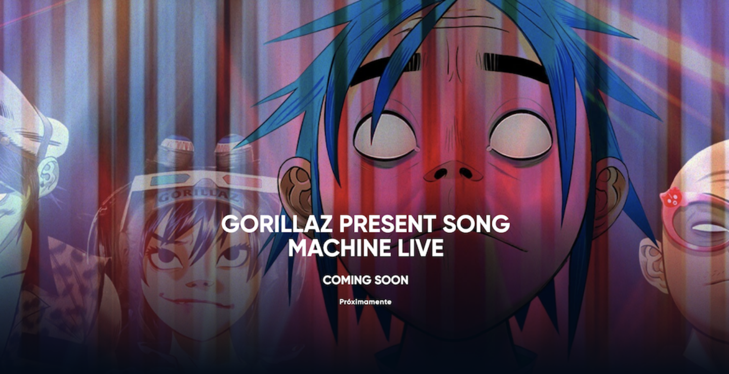 Gorillaz presentará 'Song Machine' en streaming