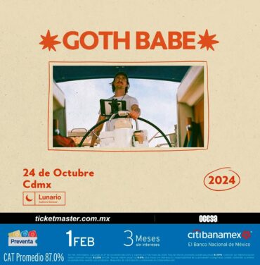 PRECIOS: Goth Babe se presentará en el Lunario