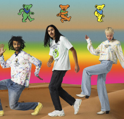 La nueva colaboración de Levi’s y Grateful Dead