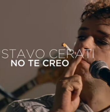 Liberan video inédito de Gustavo Cerati para “No Te Creo”