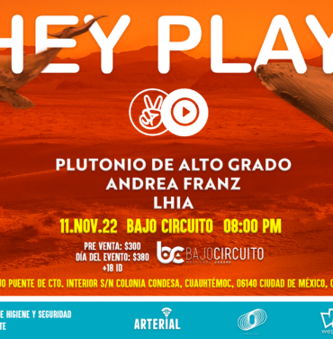 Hey Play Festival llegará a CDMX: conoce el lineup musical