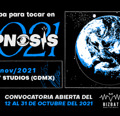 ¡Participa para tocar en Hipnosis 2021!