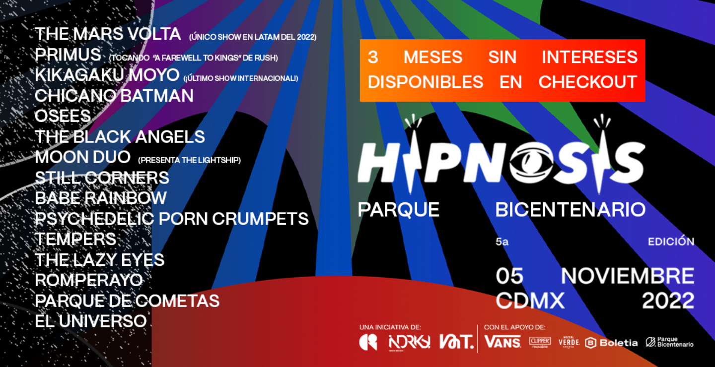 ¡Sé parte del Festival Hipnosis 2022!