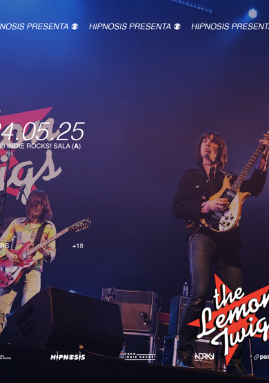 Hipnosis presenta: The Lemon Twigs en el Foro Indie Rocks!