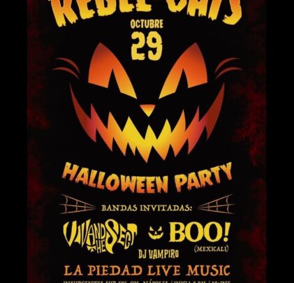 ¡Una fiesta pre Halloween te espera en La Piedad Live Music!
