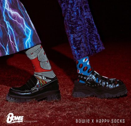 HappySocks lanza calcetines de David Bowie