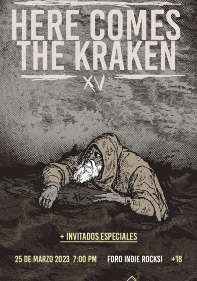 Here Comes The Kraken celebrarán sus XV en Foro Indie Rocks!