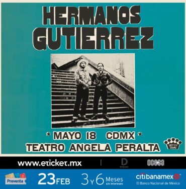 Hermanos Gutiérrez se presentará en el Teatro Ángela Peralta