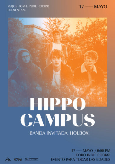 Hippo Campus por primera vez en la Ciudad de México